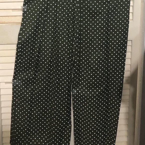 ADLIB Olive & White Women's Jumpsuit Size 5 Pre-Owned - Picture 3 of 4